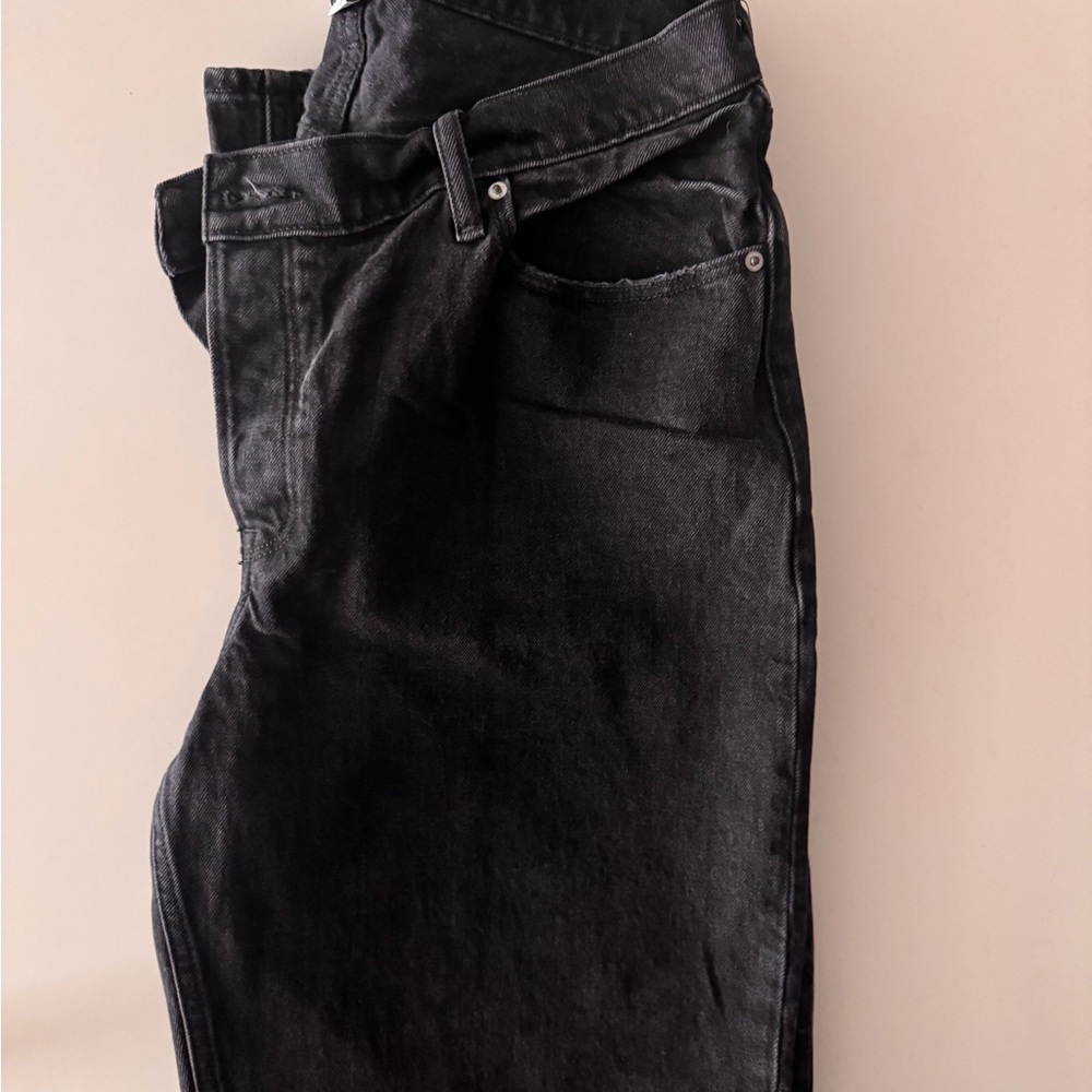 Abercrombie & Fitch Women's High Rise Black Jeans - Picture 3 of 9